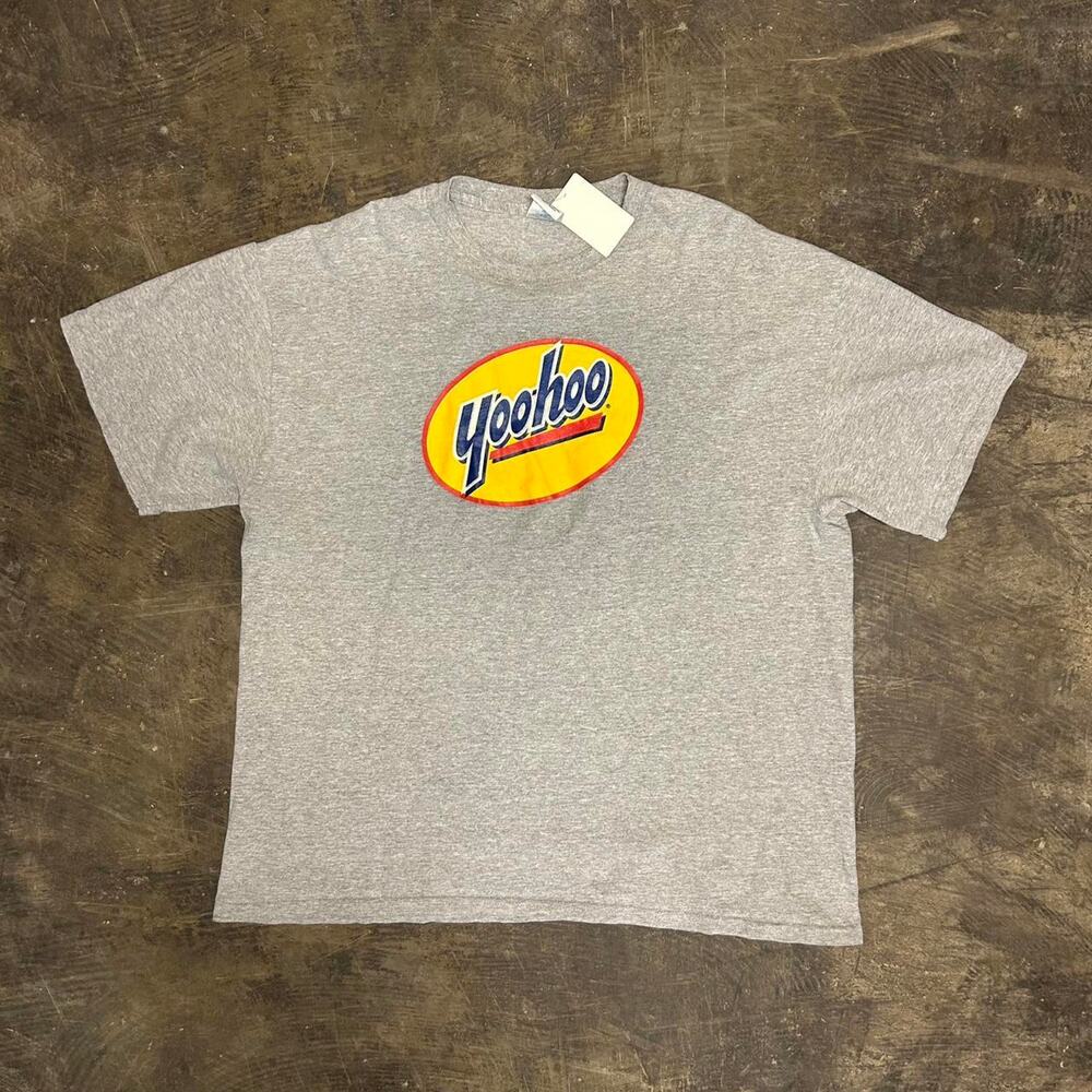 2000s Grey Yoohoo Promo t-shirt